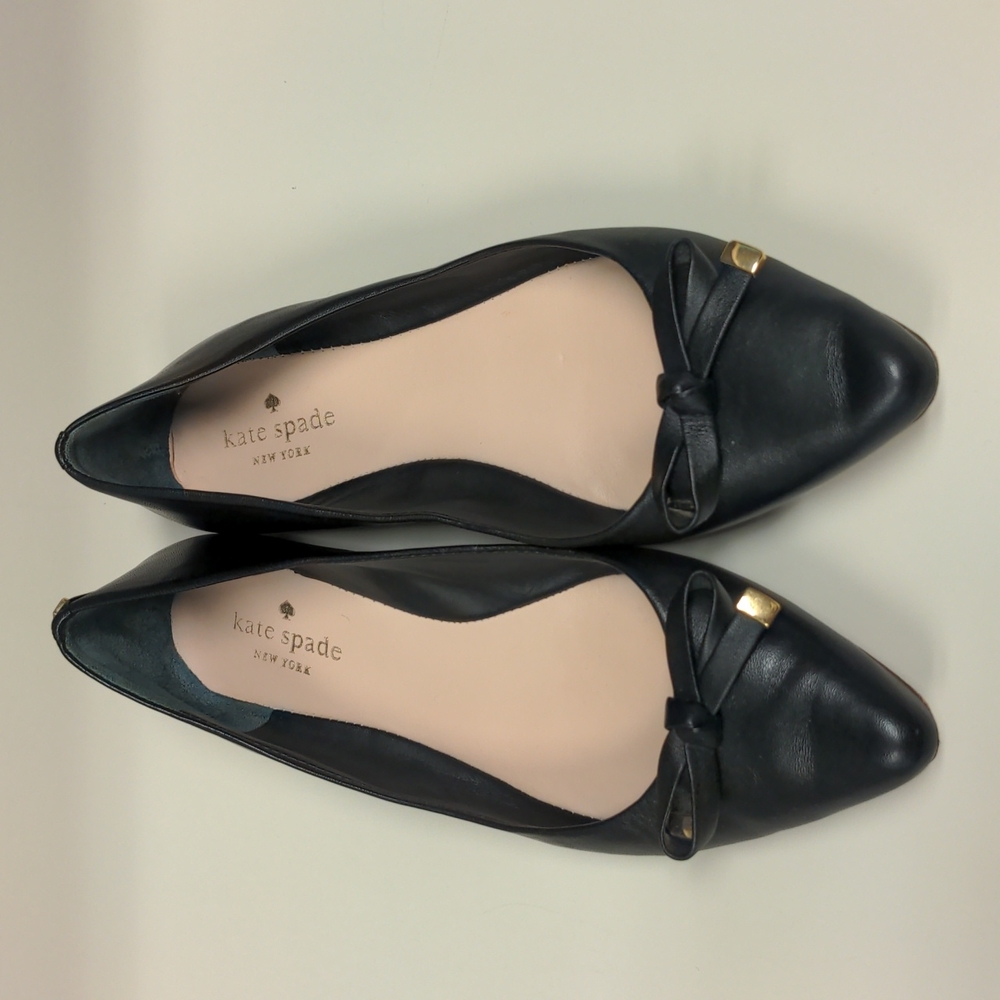 Kate Spade Pointed Flats Black size 7